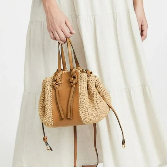 Ulla Johnson Gio Crossbody Raffia Bag - Picture 6 of 6